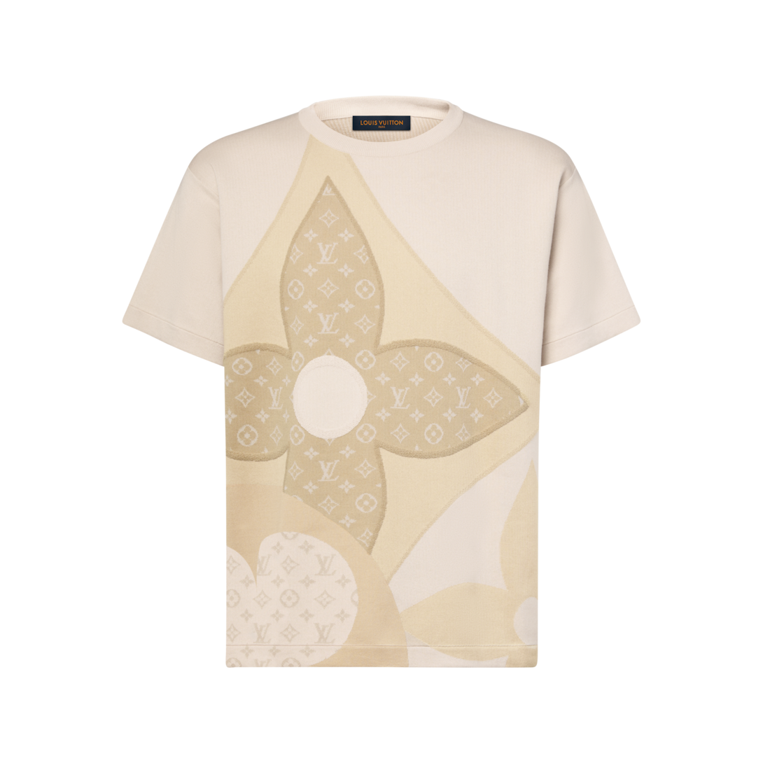 LOUIS VUITTON パッチワーク Tシャツ Patchwork Signature Short-Sleeved Crewneck - Ready-to-Wear 1AK6ZM